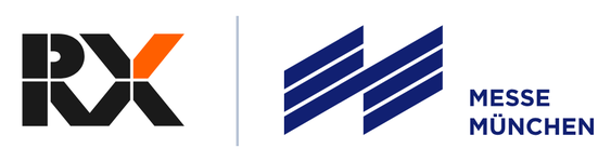 RX and Messe München logos